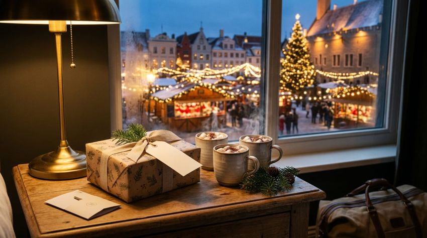 Hotelbon met kerst: een cadeau voor later