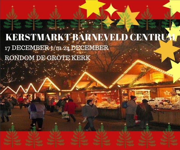 Barneveld krijgt dit jaar een échte kerstmarkt